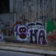 Justin Bieber deixa grafite como lembrança