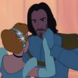 Artista recria príncipes da Disney com o rosto de Keanu Reeves