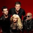 Christina Aguilera, CeeLo Green, Adam Levine e Blake Shelton esquentam a disputa na 5ª temporada do "The Voice USA"