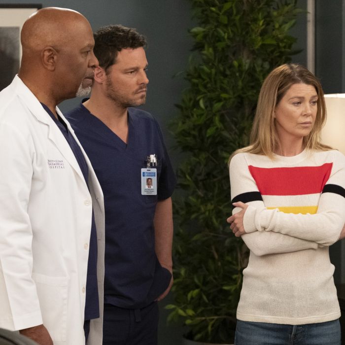 &quot;Grey&#039;s Anatomy&quot;: Meredith (Ellen Pompeo), Richard (James Pickens Jr.) e Alex (Justin Chambers) foram demitidos na 15ª temporada