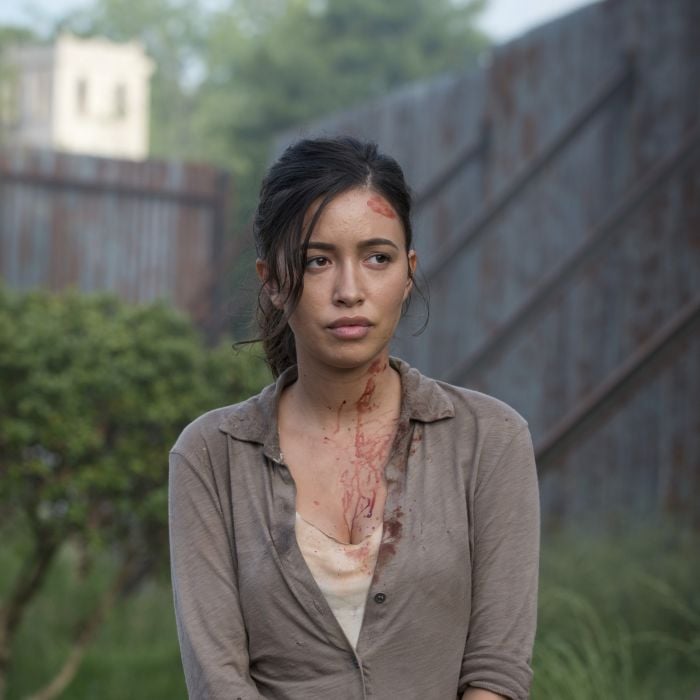 Em &quot;The Walking Dead&quot;, imagens da Rosita (Christian Serratos) na 10ª temporada já foram divulgadas