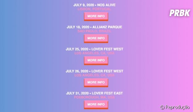 Taylor Swift No Brasil Ingressos Datas Local E Tudo Que