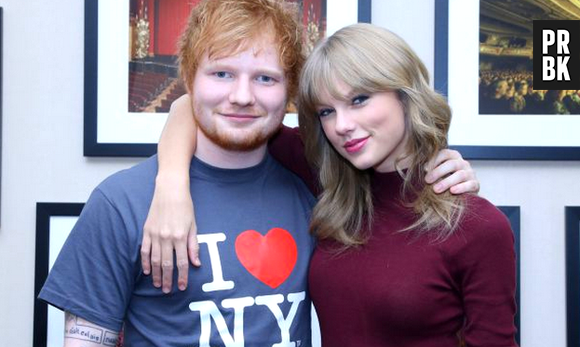 Ed Sheeran é super amigo de Taylor Swift