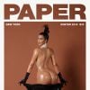 Kim Kardashian aparece sensual (e nua) na capa da revista Paper