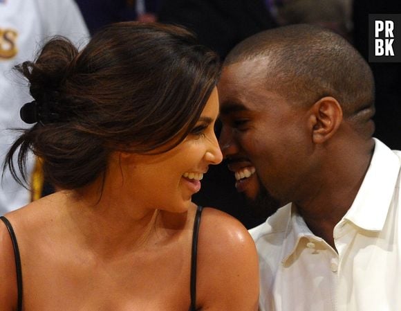 Kim Kardashian é casada com o rapper Kanye West