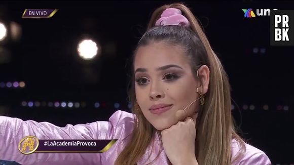 Danna Paola briga ao vivo com participante de reality show