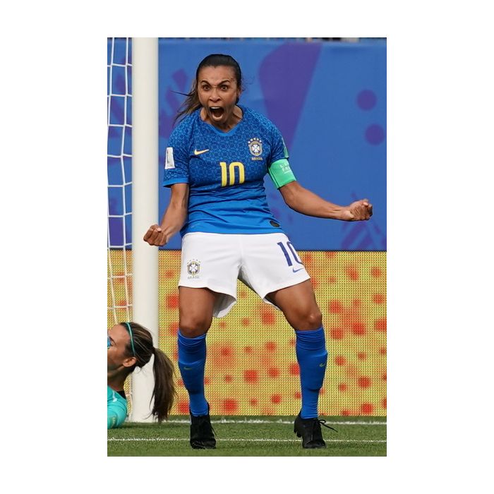 Marta é a maior artilheira da Seleção Brasileira, com mais gols que o Pelé