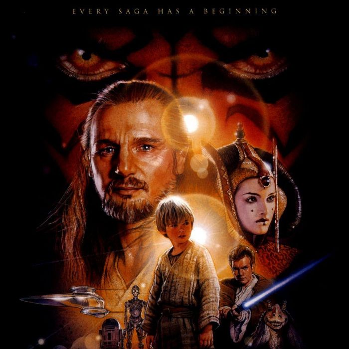 &quot;Star Wars: Episódio I - A Ameaça Fantasma&quot; foi o filme que abriu a história de Anakin Skywalker (Jake Lloyd) bem novinho