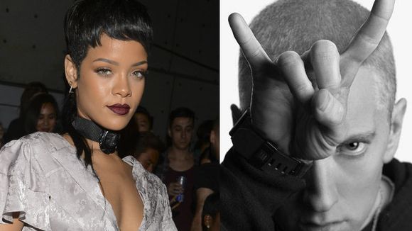 Rihanna conquista 25º música no Top 10 da Billboard por parceria com Eminem