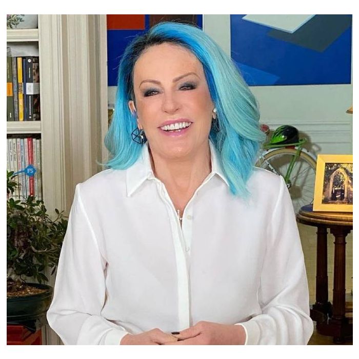 Ana Maria Braga: cabelos coloridos da apresentadora estão conquistando o público.
