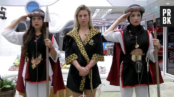 "BBB13": Andressa e Kamilla tiveram que proteger a líder Fernanda no Castigo do Monstro