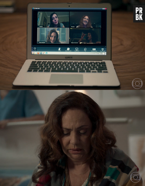 "Amor de Mãe": como Vitória (Taís Araújo) não percebeu que sua mãe usava fundo falso na chamada de vídeo?