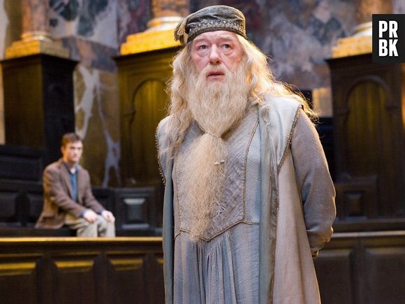 Em "Harry Potter", Dumbledore (Michael Gambon) teve algumas das falas mais marcantes