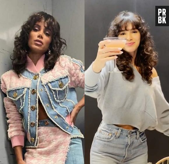 Anitta e Bruna Marquezine são comparadas pelo mesmo corte de cabelo