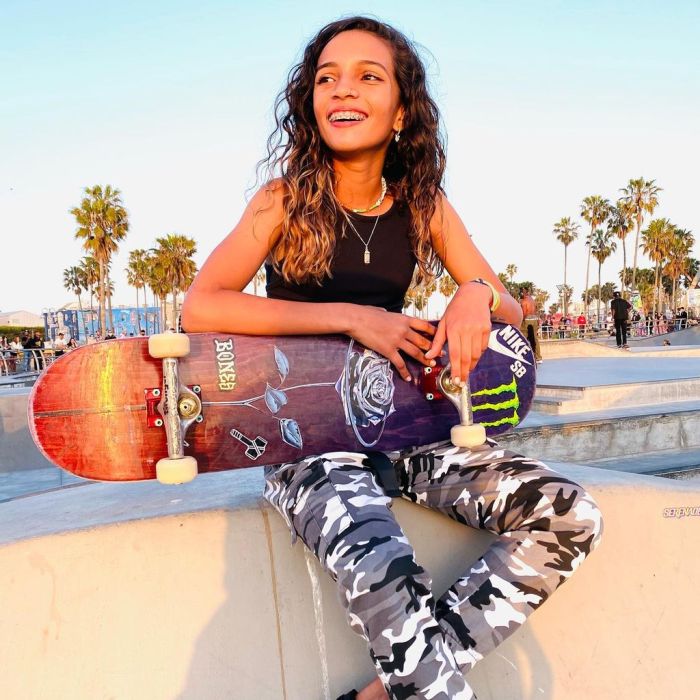 Rayssa Leal é conhecida também como a fadinha do skate