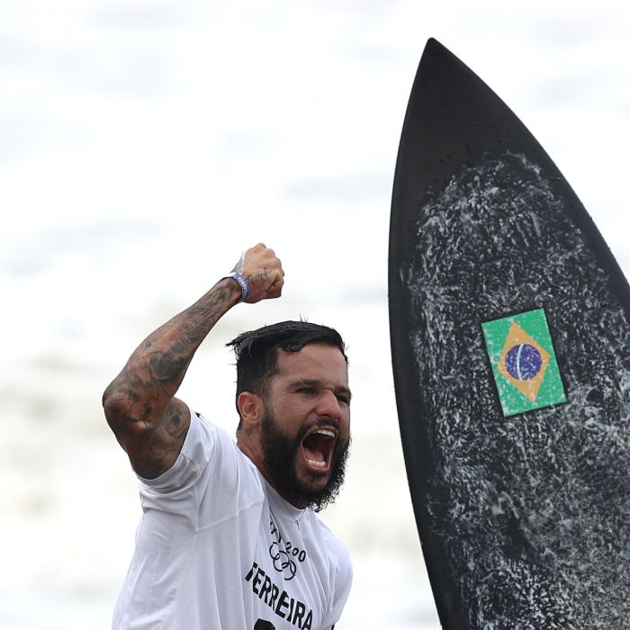 Italo Ferreira foi campeão olímpico na estreia do surfe nas Olimpíadas de Tóquio