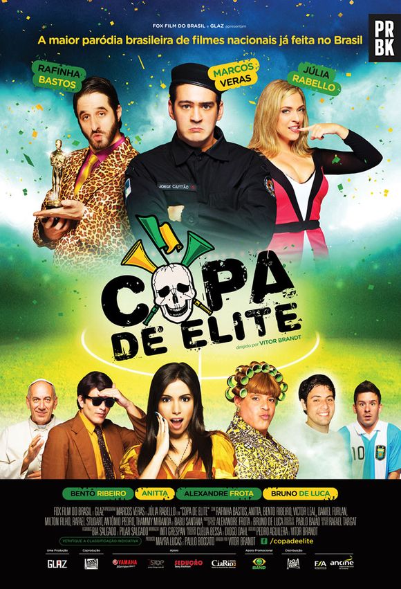 Esse ano ainda marcou a estreia de Anitta nos cinemas, na comédia nacional "Copa de Elite"