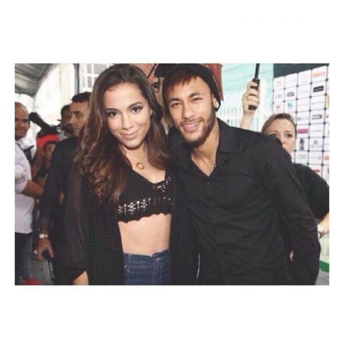  Neymar Jr. e Anitta se encontraram na &amp;uacute;ltima ter&amp;ccedil;a-feira (23) e at&amp;eacute; cantaram uma m&amp;uacute;sica juntos 