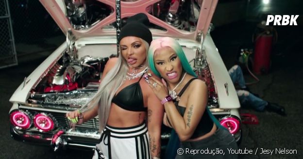 Jesy Nelson e Nicki Minaj levantaram polêmica em clipe de "Boyz"