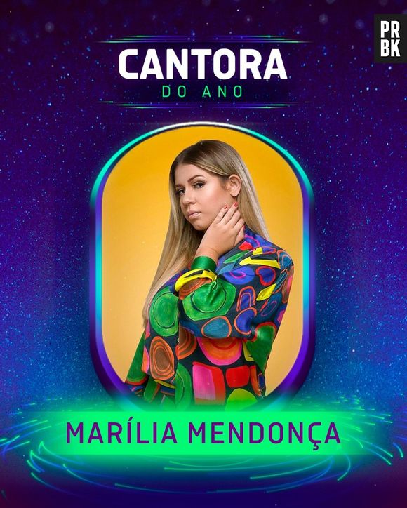 Marília Mendonça é escolhida como Cantora do Ano pelo Prêmio Multishow