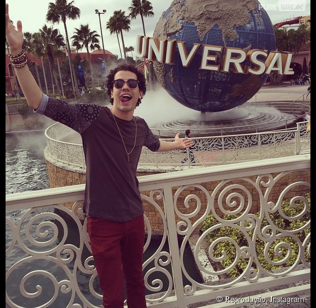 Sam Alves aproveitou a viagem aos Estados Unidos para também tirar umas merecidas férias. A visita ao Universal Studios não poderia faltar!