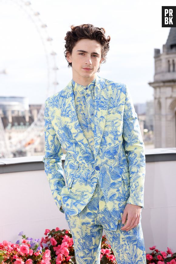 Timothée Chalamet não tem medo de ousar na moda