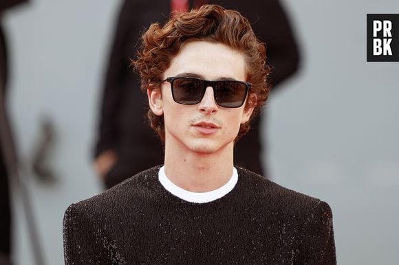 Timothée Chalamet adora usar óculos escuros em eventos