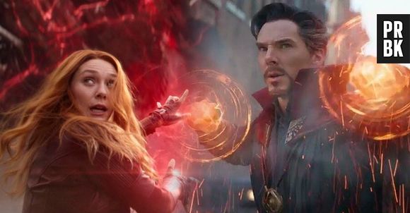 Doutor Estranho (Benedict Cumberbatch) e Wanda (Elizabeth Olsen) se juntam em novo filme da Marvel