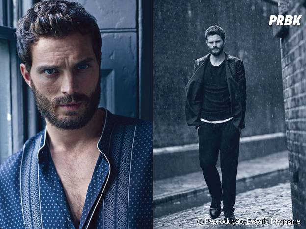Jamie Dornan falou à Details sobre "Cinquenta Tons de Cinza"