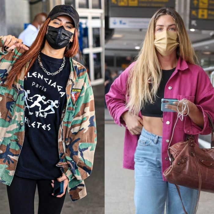 Anitta, Bruna Marquezine e mais 20 looks das famosas em aeroporto