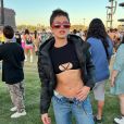 Coachella: Agatha Moreira foi com look despojado