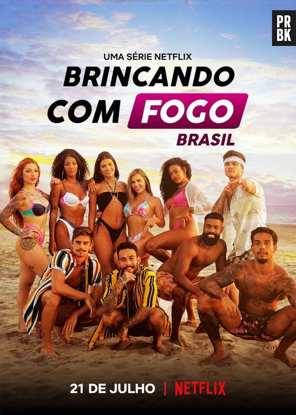 "Brincando com Fogo Brasil": solteires devem resistir a tentação nesse reality de pegação