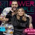 "Power Couple":  Daiana Araújo   e   Rodrigo Mila   estão na zona de risco por não terem cumprido a Prova dos Casais 