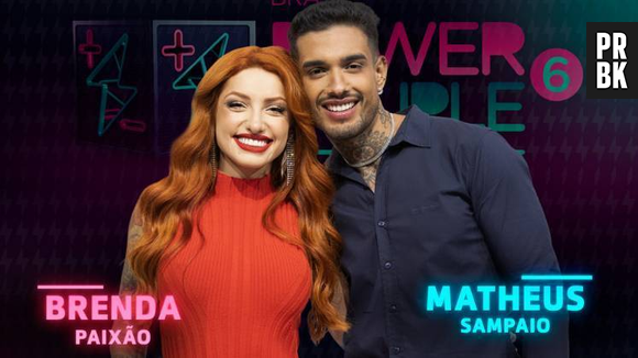 "Power Couple": Brenda e Matheus estão imunes