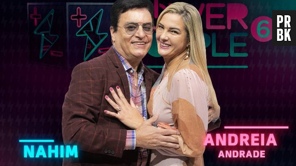 "Power Couple": Andreia e Nahim tiveram o pior saldo do ciclo e automaticamente foram para a D.R.