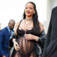 Rihanna confirmou a gravidez em janeiro, ao lado de A$AP Rocky