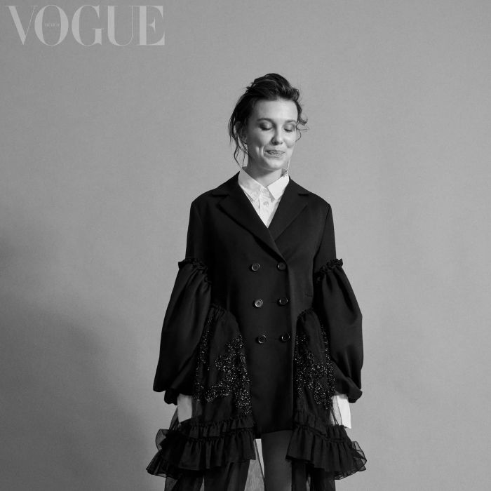 Millie Bobby Brown é a nova capa da Vogue México, divulgada na última quinta-feira (26)