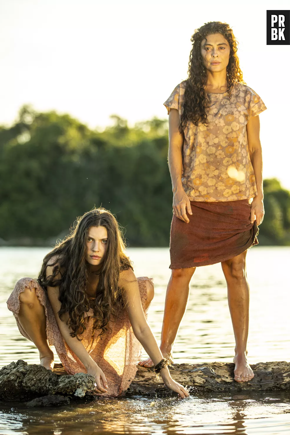 "Pantanal": Juma (Alanis Guillen) descobre que a sua filha com Jove (Jesuíta Barbosa) é a reencarnação de Maria Marruá (Juliana Paes)