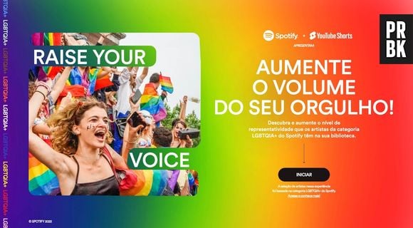 Descubra quantos % você escuta de artistas LGBTQIAP+ no Spotify