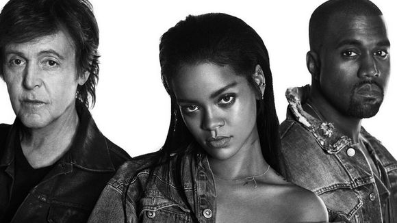 Rihanna lança novo single em parceria com Kanye West e Paul McCartney. Ouça aqui!