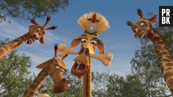 Melman, do filme "Madagascar", tem características dos nativos de Virgem