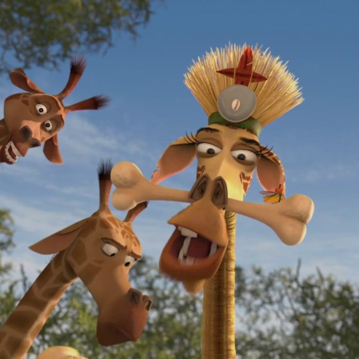 Melman, do filme &quot;Madagascar&quot;, tem características dos nativos de Virgem