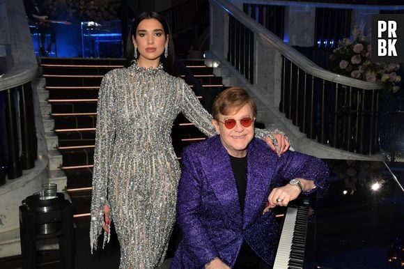 Assim como "Hold Me Closer", Elton John lançou o remix "Cold Heart", com Dua Lipa