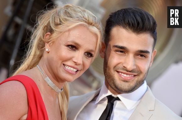 O marido de Britney Spears, Sam Asghari, estava com a cantora quando ela gravou "Hold Me Closer"