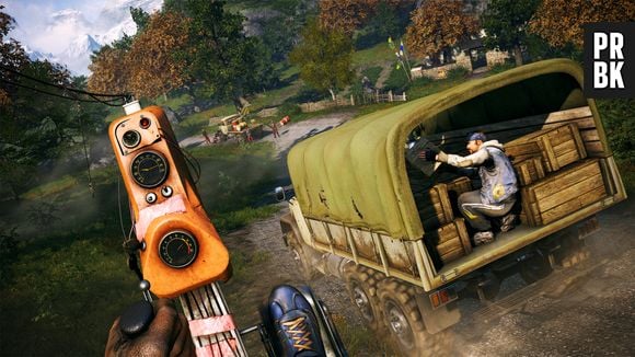 Printscreen das novas missões de "Far Cry 4" que chegam com o pacote "Hurk Deluxe"