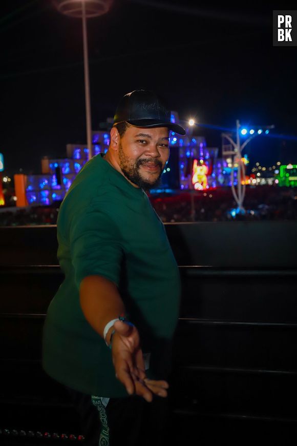 Rock in Rio: Babu Santana foi curtir o 5º dia de festival