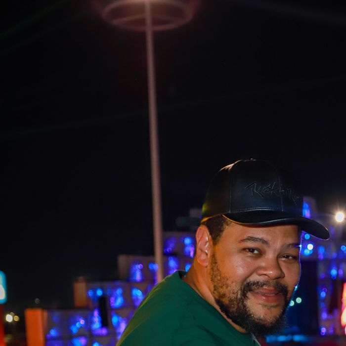 Rock in Rio: Babu Santana foi curtir o 5º dia de festival