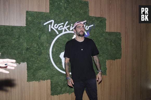 Rock in Rio: Pedro Scooby marcou presença no 5º dia