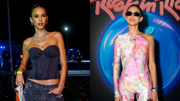 Bruna Marquezine no Rock in Rio: qual foi o melhor look da atriz? Vote na batalha!