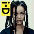  Veja a capa da revista I-D, protagonizada por Rihanna e suas franjas 